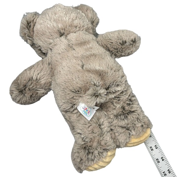 Spark Create Imagine Teddy Bear Frosted Brown Plush Stuffed Animal 12 Inches - Picture 5 of 8